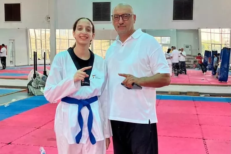 فيروز حسام تحصد المركز الأول في تجارب منتخب الناشئين للتايكوندو